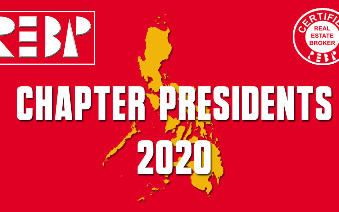 REBAP CHAPTER PRESIDENTS 2020