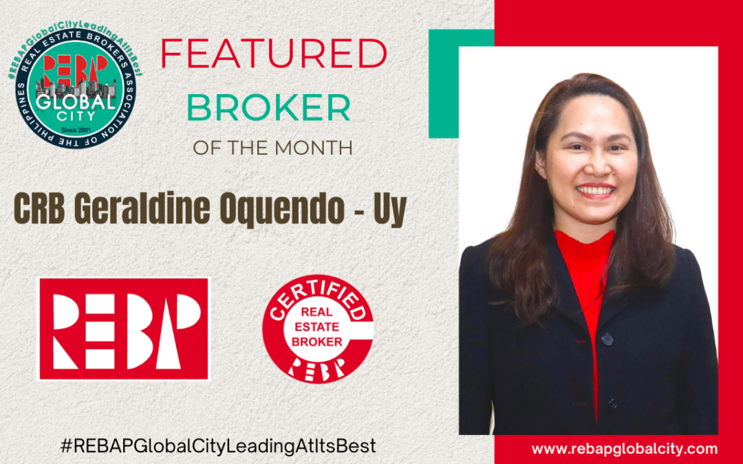 Featured Real Estate Broker CRB Geraldine Oquendo-Uy