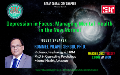 REBAP Global City  Webinar on Mental Health Awareness