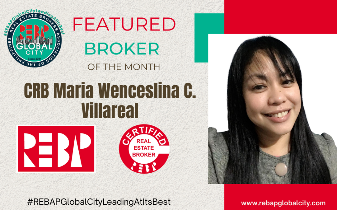 Featured Real Estate Broker  CRB MARIA WENCESLINA VILLAREAL