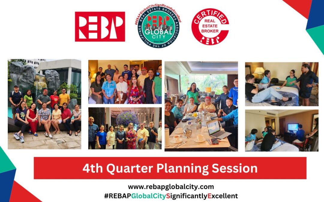 REBAP Global City Chapter: A Productive Last Quarter Planning Session